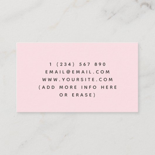 Red Chili Pepper Voedingsdeskundige Diëtist Licht  Visitekaartje (Achterkant)