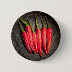 Red Chili Peppers Button Badge