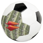 Red Chili Peppers cactus voetbal (Drie kwart)