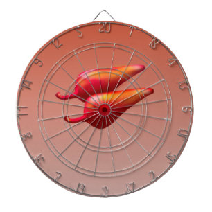 Red Chili Peppers dartboard Dartbord
