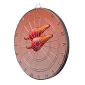 Red Chili Peppers dartboard Dartbord (Voorkant Rechts)