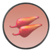 Red Chili Peppers hockey puck (Voorkant)