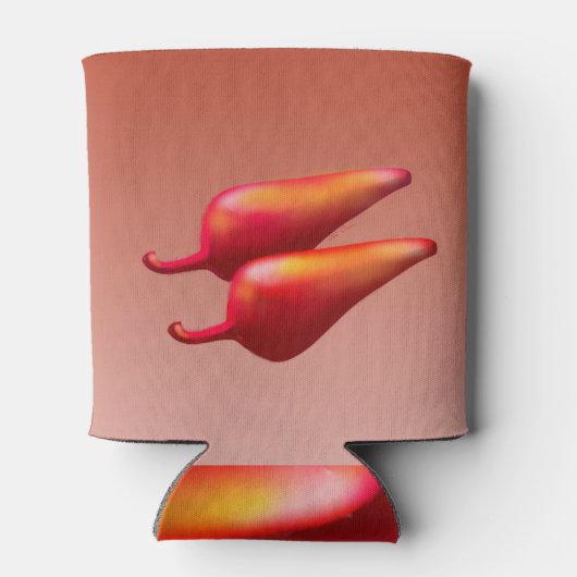 Red Chili Peppers koelbox 2 zijdig Blikjeskoeler (Achterkant)