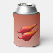 Red Chili Peppers koelbox 2 zijdig Blikjeskoeler (Blikje Achterkant)