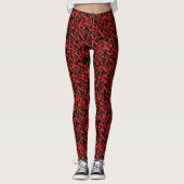 Red Chili Peppers Leggings (Voorkant)