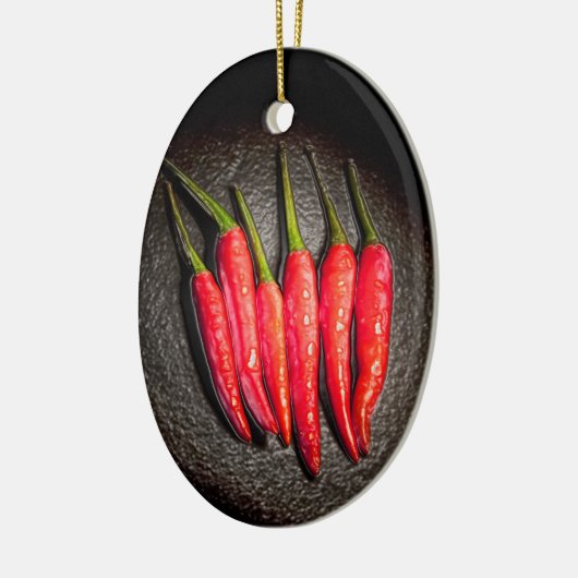 Red Chili Peppers Ornament (Links)