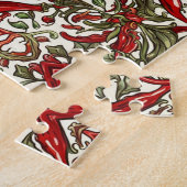 Red Chili Peppers Patroon Legpuzzel (Zijkant)