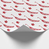 Red Chili Peppers Pattern Cadeaupapier (Hoek)