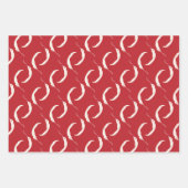 Red Chili Peppers Pattern Inpakpapier Vel (Voorkant 3)