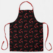 Red Chili Peppers Pattern Schort (Voorkant)