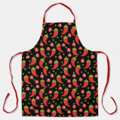 Red Chili Peppers Pattern Schort (Voorkant)