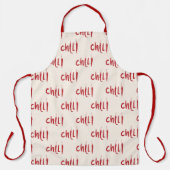 Red Chili Peppers Pattern Schort (Voorkant)