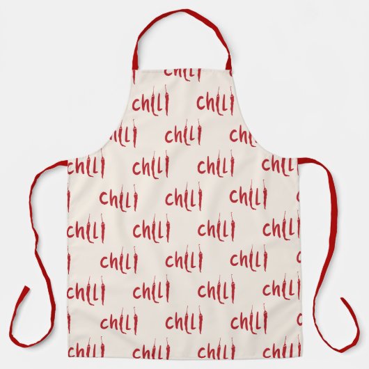 Red Chili Peppers Pattern Schort (Voorkant)