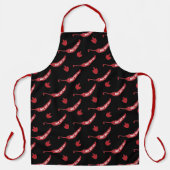 Red Chili Peppers Pattern Schort (Voorkant)