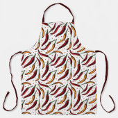 Red Chili Peppers Pattern Schort (Voorkant)