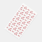 Red Chili Peppers Pattern Servet (Hoek)