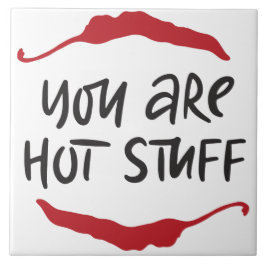 Red Chili Peppers Quote Tegeltje