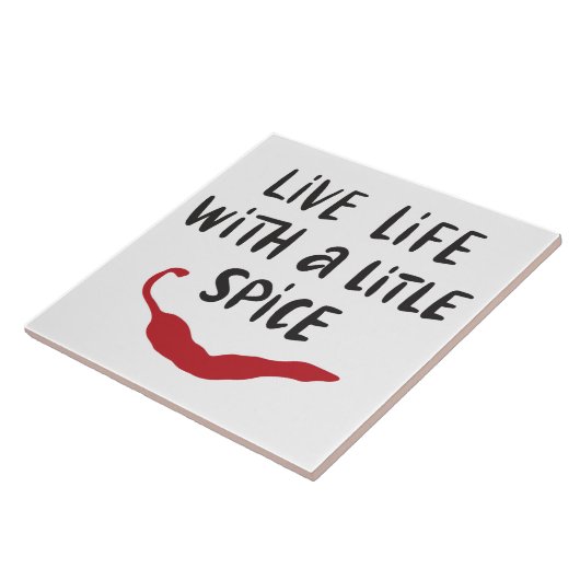 Red Chili Peppers Quote Tegeltje (Zijkant)