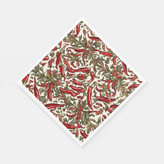 Red Chili Peppers Servet (Hoek)