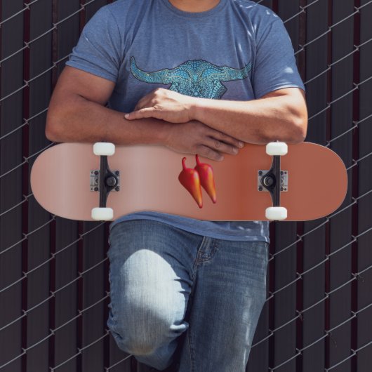 Red Chili Peppers skateboard (Buiten 3)