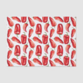 Red Chili Peppers Tissuepapier (Voorkant)