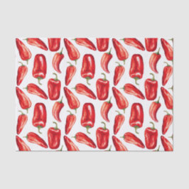 Red Chili Peppers Tissuepapier