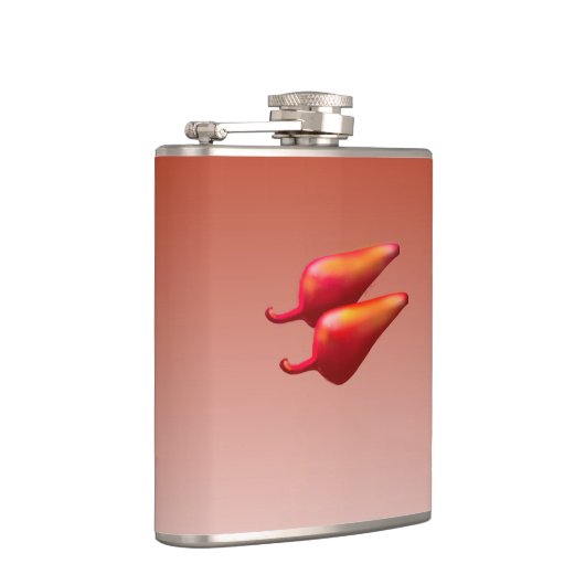 Red Chili Peppers wrapped flask Heupfles (Rechts)