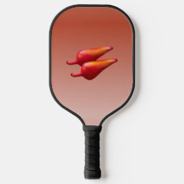 Red Chili Peppers zwarte pickleball paddle