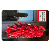 Red Chili Ristra Santa Fe Style koelkast Magneet (Horizontaal)