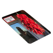 Red Chili Ristra Santa Fe Style koelkast Magneet (Rechterzijde)
