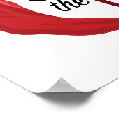 Red Chili Ruik de liefde Poster (Hoek)