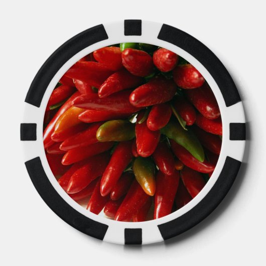 Red Chillis Poker Chips (Voorkant)