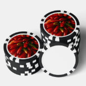 Red Chillis Poker Chips (Opstapeling)