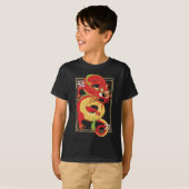Red Chinese Dragon T-Shirt (Voorkant volledig)