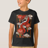 Red Chinese New Year Of The Dragon 2024 Lanterns C T-shirt (Voorkant)