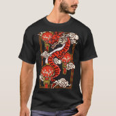 Red Chinese New Year Of The Dragon 2024 Lanterns C T-shirt (Voorkant)
