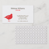 RED CHIRP VISITEKAARTJE (Voorkant / Achterkant)