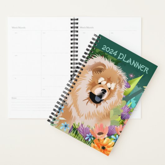 RED CHOW 2024 Daily Planner tekst aanpassen (Display)