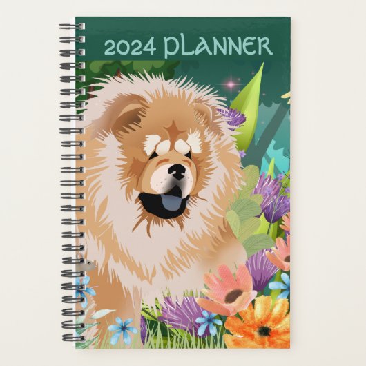 RED CHOW 2024 Daily Planner tekst aanpassen (Voorkant)