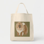 Red Chow staand Tote Bag (Voorkant)