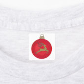 RED CHRISTMAS BUBBLE LABELS (Aangebracht)