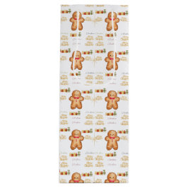 red Christmas  happy day and Christmas stocking Wijn Cadeautas