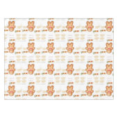 red Christmas  happy day and Christmas Tafelkleed (Voorkant (Horizontaal))