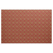 red christmas mistletoe stof (Yard (91,4 cm))