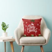 red christmas pillow kussen (Stoel)