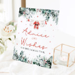 Red Christmas Santa Baby shower Advies en wensen Reclamebord Met Voetstuk<br><div class="desc">Het Red Santa Gender Neutral Baby Clothes Christmas Advice and Wishes Sign brengt een hartverwarmend, feestelijk element aan uw vakantie baby shower. Met zijn felrode accenten, delicate sneeuwvlokken en schattige babykleding met kerstthema's nodigt dit bord gasten uit om hun advies en welkomstwensen voor de aanstaande ouders achter te laten. Het...</div>