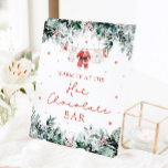 Red Christmas Santa Baby shower Hot Chocolate Bar Reclamebord Met Voetstuk<br><div class="desc">Het Red Christmas Santa Baby shower Hot Chocolate Bar-Poster voegt een warme en feestelijke touch toe aan uw baby shower met een vakantiethema! Met een vrolijk ontwerp met rode kerstaccenten en Santa baby-elementen nodigt dit poster gasten uit om te genieten van een gezellige warme chocoladereep. Perfect voor het creëren van...</div>