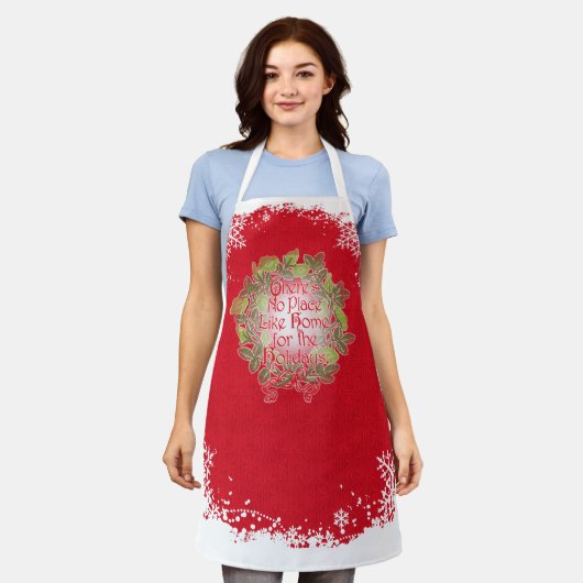 RED CHRISTMAS SCHORT - HOME VOOR DE FEESTDAGEN (Gedragen)