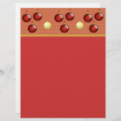 Red Christmas Stationery (Voorkant / Achterkant)