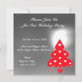 RED CHRISTMAS TREE HOLIDAY PARTY, Emerald Kaart (Achterkant)